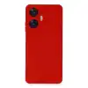 Realme C55 Kılıf Nano İçi Kadife Silikon - Kırmızı