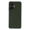 Realme C55 Kılıf Nano İçi Kadife Silikon - Koyu Yeşil