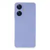 Realme C55 Kılıf Nano İçi Kadife Silikon - Lila