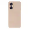 Realme C55 Kılıf Nano İçi Kadife Silikon - Pudra