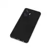 Realme C55 Kılıf Nano İçi Kadife Silikon - Siyah