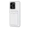Realme C61 Kılıf Kart Şeffaf Silikon - Şeffaf