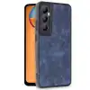 Realme C65 Kılıf Aras Deri Kapak - Lacivert