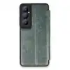 Realme C65 Kılıf Flip Cover - Koyu Yeşil