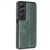 Realme C65 Kılıf Flip Cover - Koyu Yeşil