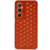 Realme C65 Kılıf Petek Silikon Kapak - Kırmızı