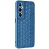 Realme C65 Kılıf Petek Silikon Kapak - Mavi
