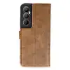 Realme C65 Kılıf Trend S Plus Kapaklı Kılıf - Taba