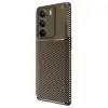 Realme C75 4g Auto Focus Karbon Kapak - Kahverengi