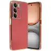 Realme C75 4g Kılıf Volet Silikon - Kırmızı