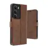 Realme C75 4g Trend S Plus Kapaklı Kılıf - Taba
