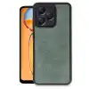 Realme Note 50 4g Kılıf Aras Deri Kapak - Koyu Yeşil