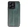 Realme Note 50 4g Kılıf Flip Cover - Koyu Yeşil