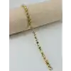 Renk  Pirinç Cm Bileklik 17+2 Cm  - Kbl0491