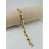 Renk  Pirinç Cm Bileklik 17+2 Cm  - Kbl0496