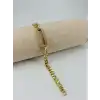 Renk  Pirinç Cm Bileklik 17+2 Cm  - Kbl0503