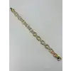 Renk  Pirinç Cm Bileklik 17+2 Cm  - Kbl0517