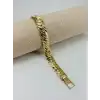 Renk  Pirinç Cm Bileklik 17+2 Cm  - Kbl0539
