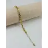 Renk  Pirinç Cm Bileklik 17+4 Cm  - Kbl0498