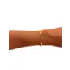Renk  Pirinç Cm Bileklik 17+4 Cm  - Kbl0524