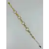 Renk  Pirinç Cm Bileklik 17+4 Cm  - Kbl0555