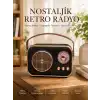 Retro Tarz Kablosuz Radyo – Bluetooth, USB ve TF Kart Girişli