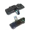 RGB Işıklı Gaming Oyuncu Klavye Q Klavye Mouse Hediyeli