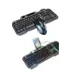 RGB Işıklı Gaming Oyuncu Klavye Q Klavye Mouse Hediyeli