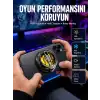 RGB Işıklı Sessiz Fanlı Telefon Soğutucu