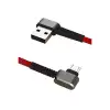 S73 Micro Usb Kablo 1m 2.1a - Kırmızı
