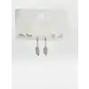 Sallantılı Yaprak Detaylı Altılı Küpe