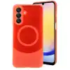 Samsung A16 5g Kılıf Maya Karbon Kapak - Kırmızı