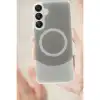 Samsung A26 Kılıf Maya Karbon Kapak - Gri