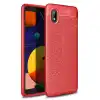 Samsung Galaxy A01 Core Kılıf Auto Focus Kapak - Kırmızı