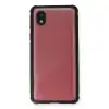 Samsung Galaxy A01 Core Kılıf Miami Şeffaf Silikon - Siyah