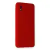 Samsung Galaxy A01 Core Kılıf Nano İçi Kadife Silikon - Kırmızı