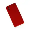 Samsung Galaxy A01 Core Kılıf Nano İçi Kadife Silikon - Kırmızı