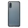Samsung Galaxy A02 Kılıf Miami Şeffaf Silikon - Lacivert