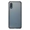 Samsung Galaxy A02 Kılıf Miami Şeffaf Silikon - Lacivert