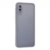 Samsung Galaxy A02 Kılıf Montreal Silikon Kapak - Gri