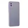 Samsung Galaxy A02 Kılıf Montreal Silikon Kapak - Mor