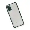 Samsung Galaxy A02s Kılıf Miami Şeffaf Silikon - Koyu Yeşil