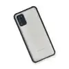 Samsung Galaxy A02s Kılıf Miami Şeffaf Silikon - Lacivert