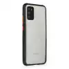 Samsung Galaxy A02s Kılıf Miami Şeffaf Silikon - Siyah