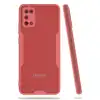 Samsung Galaxy A02s Kılıf Platin Silikon - Pembe