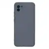 Samsung Galaxy A03 Kılıf Nano İçi Kadife Silikon - Gri
