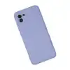 Samsung Galaxy A03 Kılıf Nano İçi Kadife Silikon - Lila