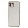 Samsung Galaxy A03 Kılıf Volet Silikon - Beyaz
