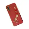 Samsung Galaxy A03s Kılıf Esila Silikon - Kırmızı
