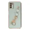 Samsung Galaxy A03s Kılıf Esila Silikon - Su Yeşili